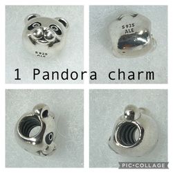 1 Pandora Peaceful Panda Charm
