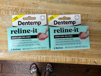 2 Denture reline kits $11 obo