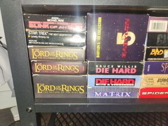 VHS Movie Collection – Lord of the Rings, Die Hard & More
