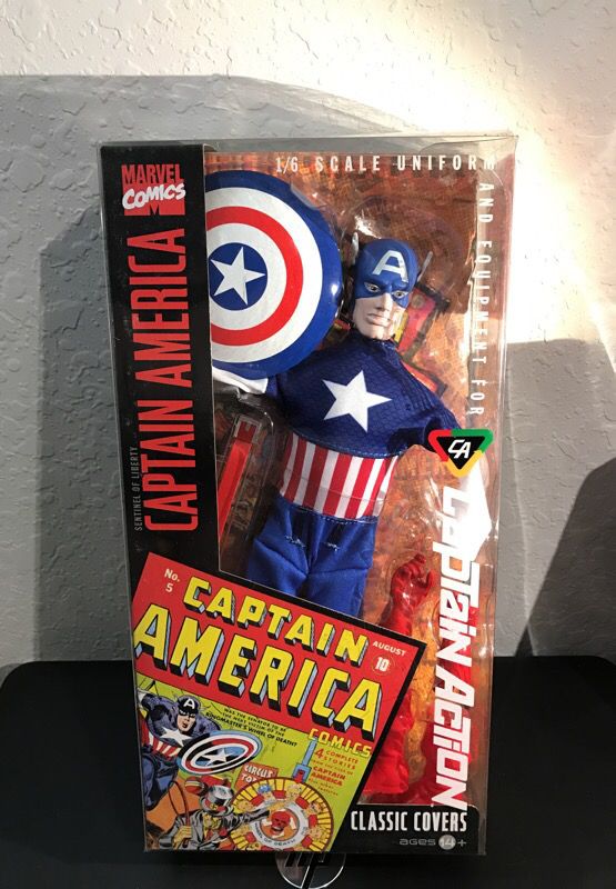 Captain Action as Marvels Captain America