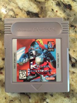 Nintendo Gameboy Killer Instinct