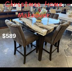 5pc dining tabale set