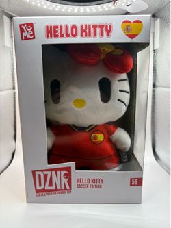 YuMe Hello Kitty and Friends DZNR Soccer Edition Plush - Hello Kitty Spain
