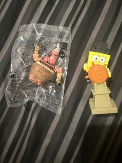 SpongeBob SquarePants Movie - SpongeBob & Patrick 2025 Burger King Jr Kids Meal