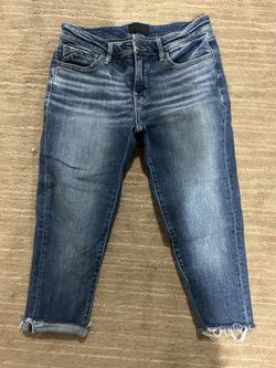 Buckle black sz 29 fit 53 Ankle Skinny jeans cropped capri