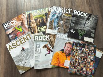 Climbing magazines from 2000's