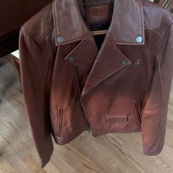 Brand new UGG Mens Large 42 Premium Lambskin Winter Jacket 