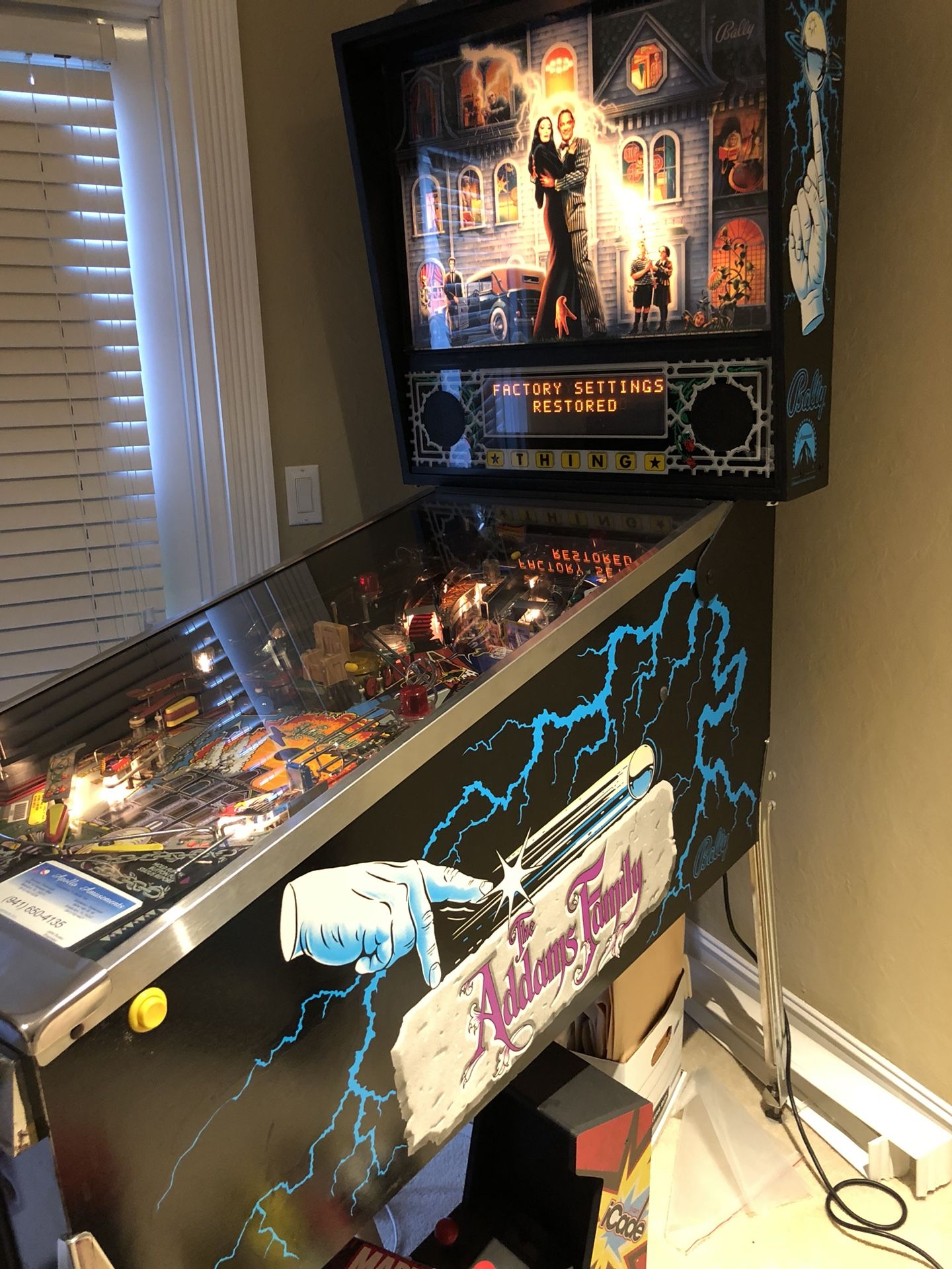 Adams Family Pinball