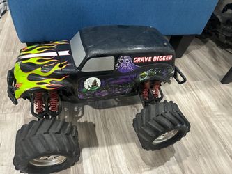 Traxxas grave digger stamped and rusller kit