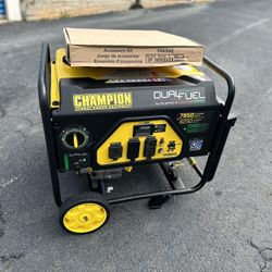 Champion dual fuel generator