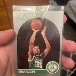 1990-91 NBA Hoops - Reggie Lewis #43