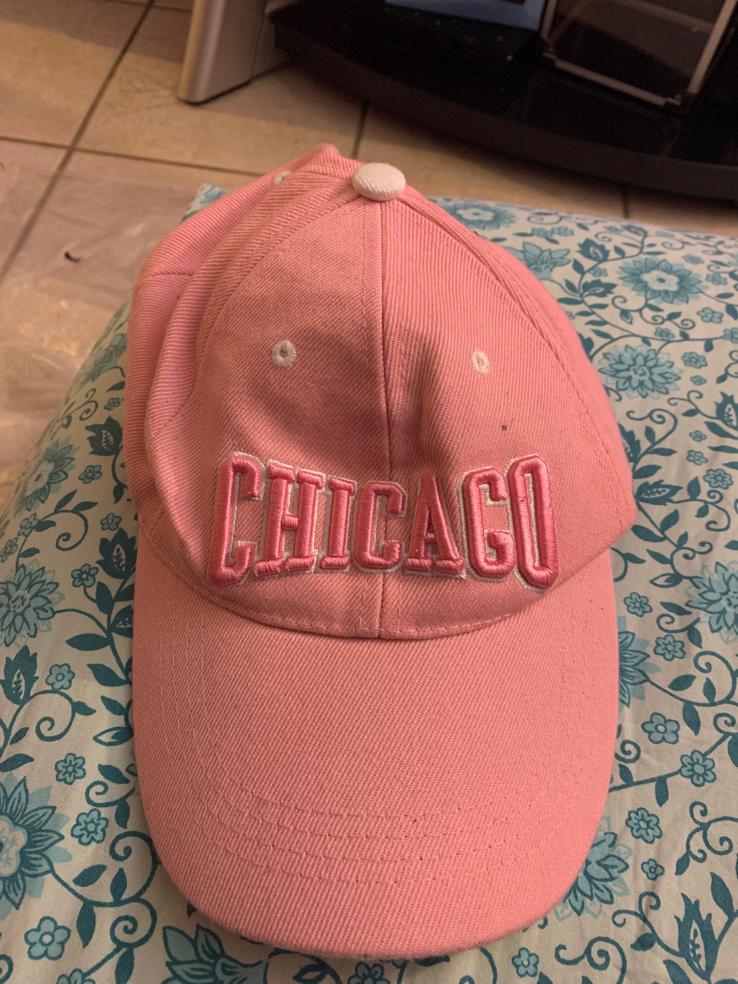 Pink hat