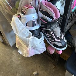 Girl Roller Skates 