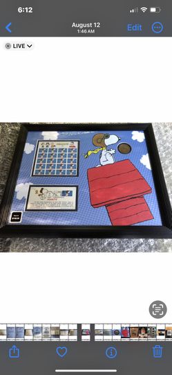 Snoopy Postal Stamp Picture