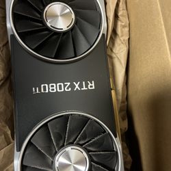 Nvidia RTX Gerforce 2080ti Founders Edition 