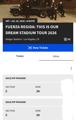 Fuerza Regida Tickets