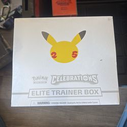 Pokemon celebrations elite trainer box🫡