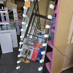 Brand New Full Body Mirror RGB Color Adjustable & Bluetooth Speaker 29 x 71 From $498 now $398