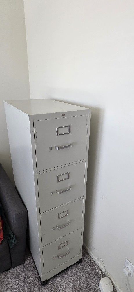 File Cabinet with casters
