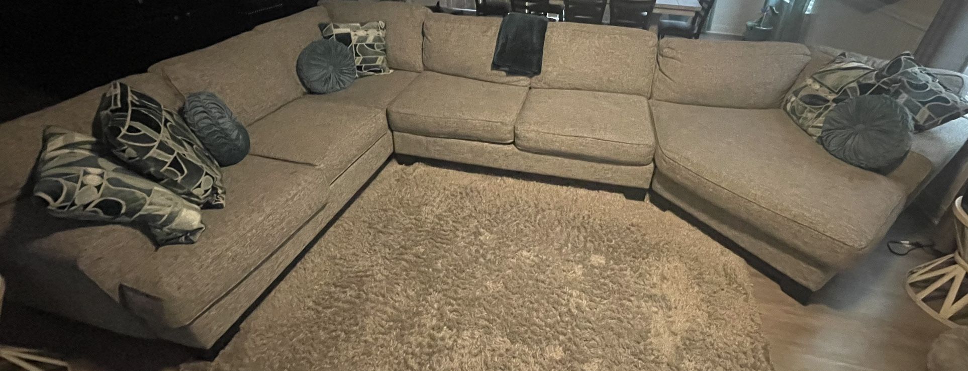 Custom Morris Furniture Sectional
