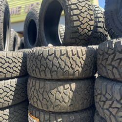 (4) New Arroyo Tires 2655020 Tamarock RT