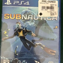 PS4 Game Subnatica