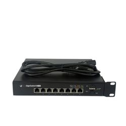 Ubiquiti EdgeSwitch 8 150W ~ 8-Port Managed PoE+ Gigabit Switch with SFP