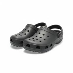 Black Unisex Rubber Clogs – Size 36–39