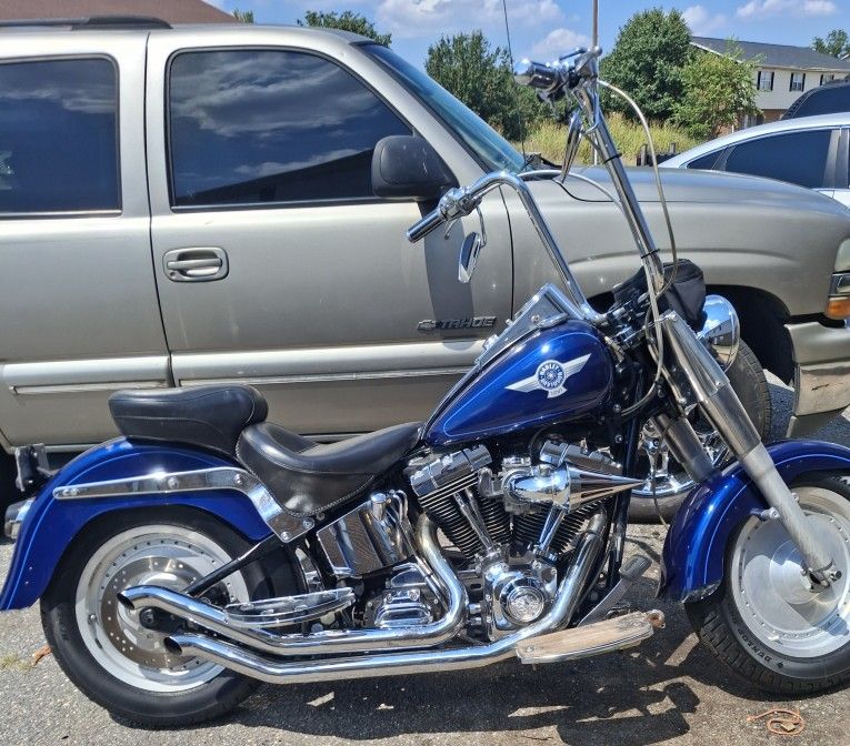 06 Harley Davidson Fatboy 1450cc 88cubic Fuel Injected