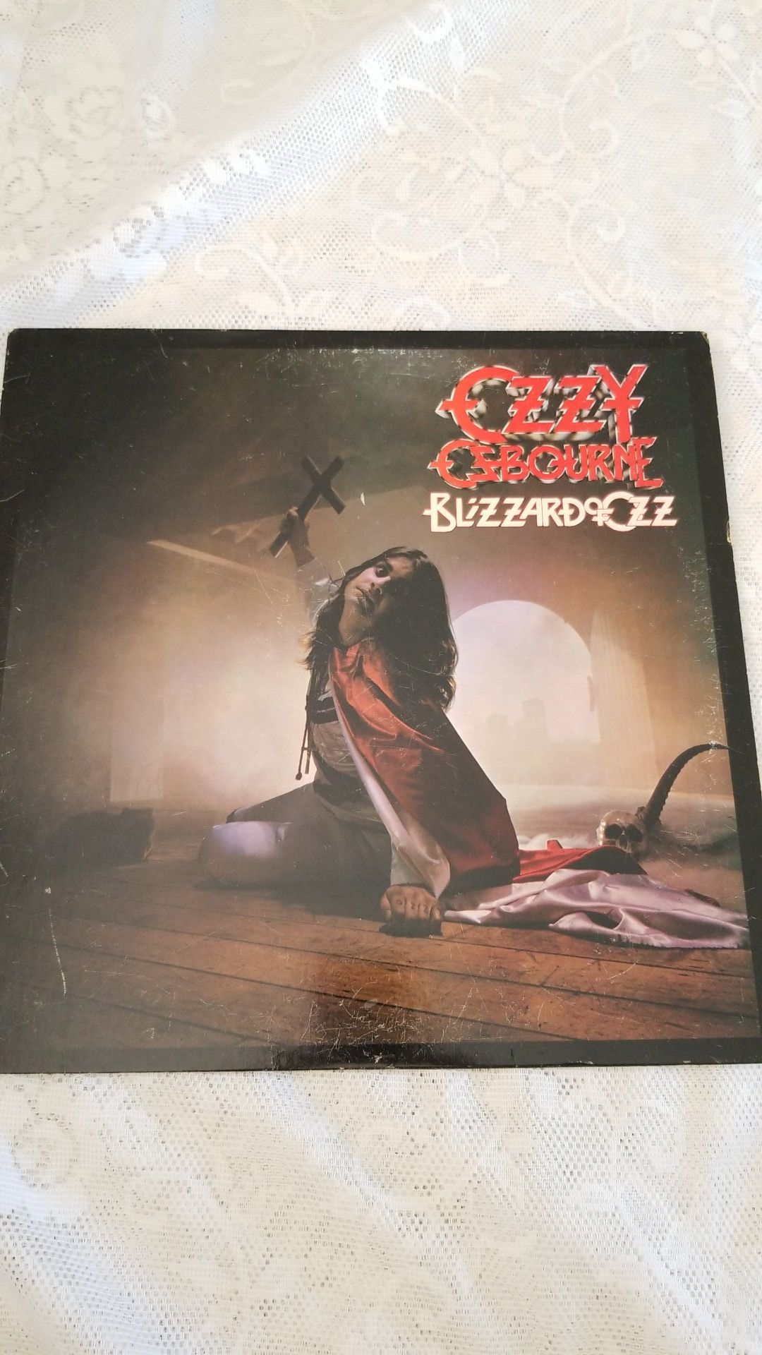 OZZY OSBOURNE BLIZZARD OF OZZ VINYL LP RECORD ALBUM