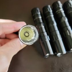 New Aluminum Mini Portable Cree 5000 Lm Flashlight Set Of 5