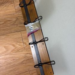 Hanging coat rack