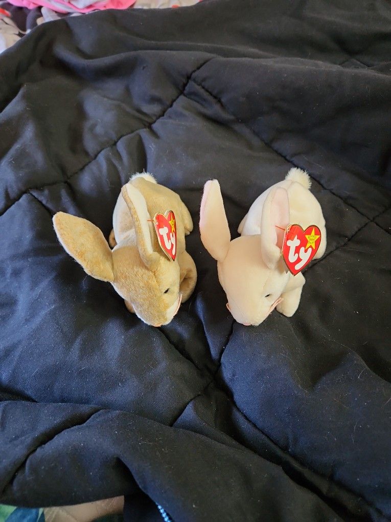 Beanie Baby Pair-up!!!! Nibbly & Nibbler