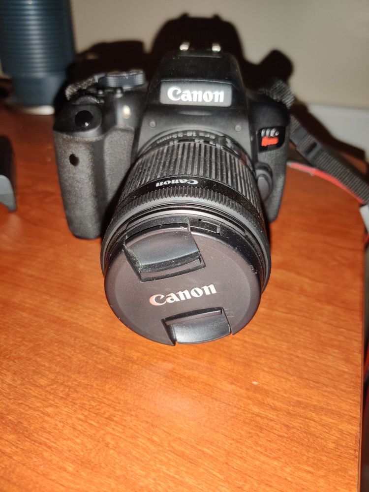 Canon T6i with 18-55m lens