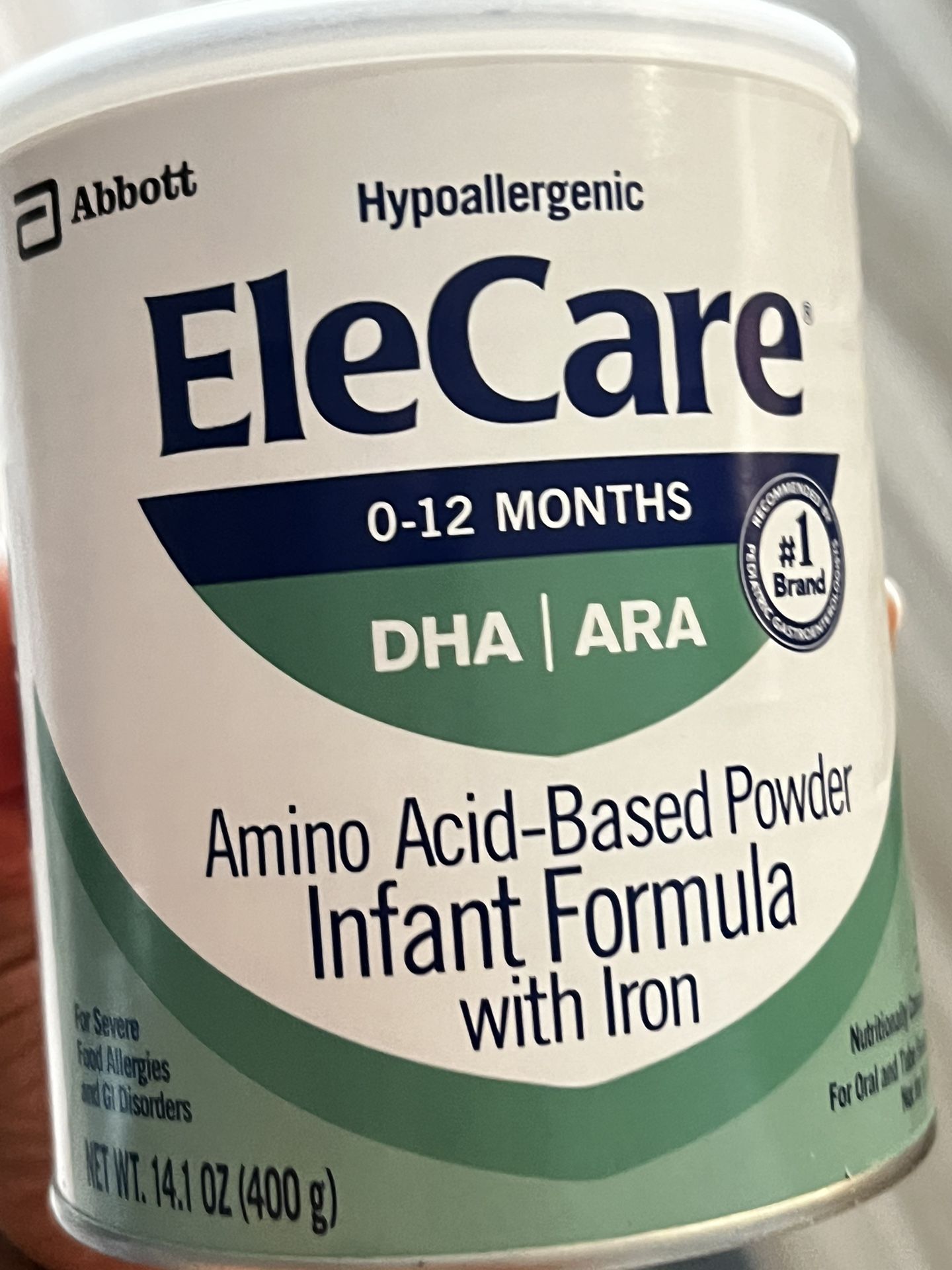 EleCare Amino based Baby formula