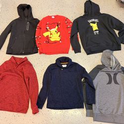 Big Boys Sweatshirts Lot Size 8-12