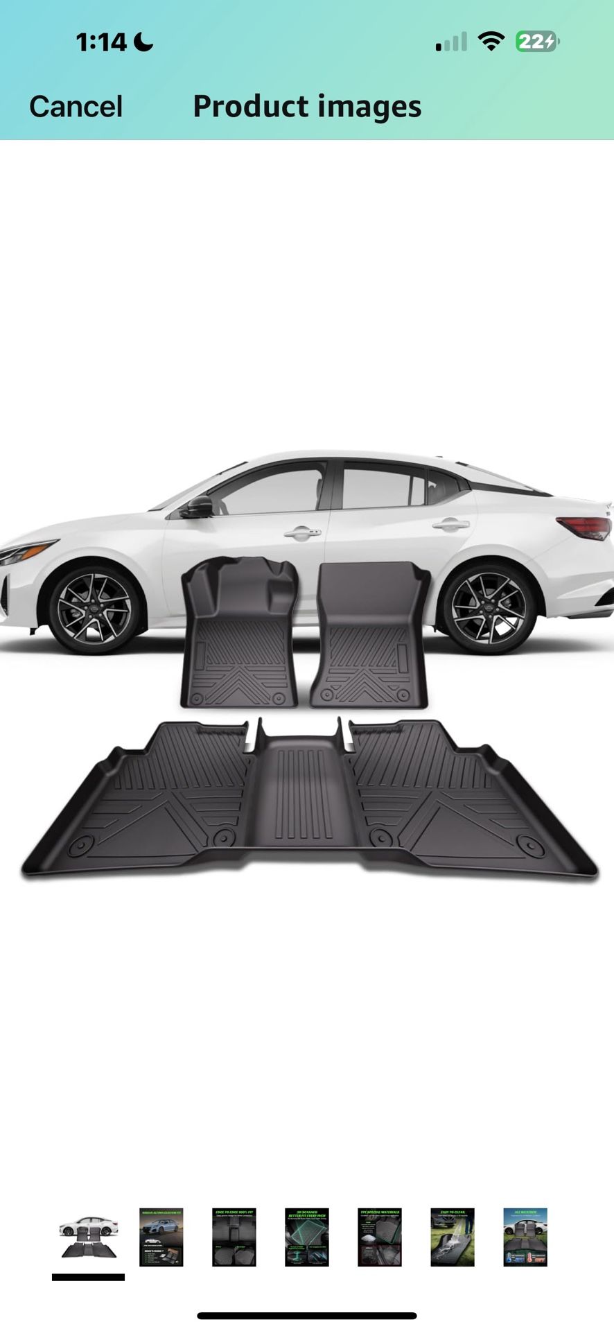 Nissan Altima All Weather Mats