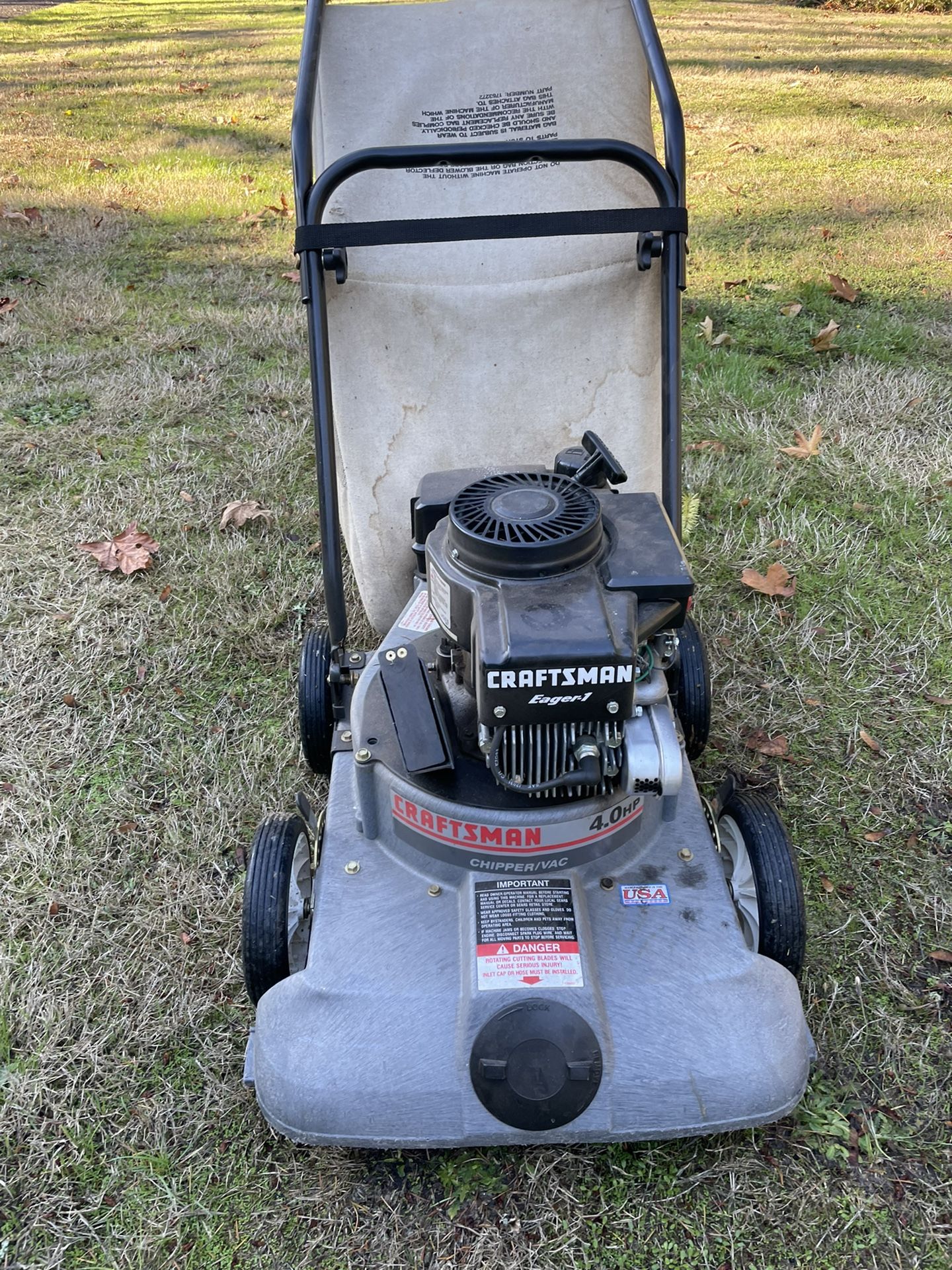 Craftsman Leaf Vacuum for Sale in Covington, WA OfferUp