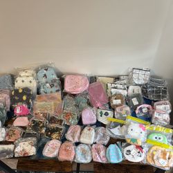 Coin Purses, Wallets, Zip up Pouches - Buy all Or Some
