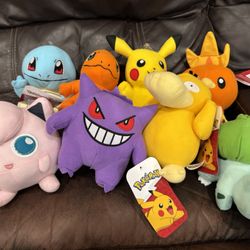 NEW Pokémon Plushies  Stuffed Animal