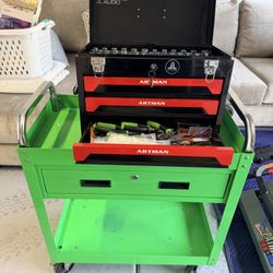Mechanics Tool Set And Tool Cart