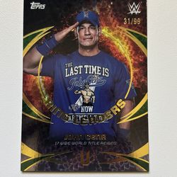 2025 Topps Universe John Cena Ring Leaders 31/99