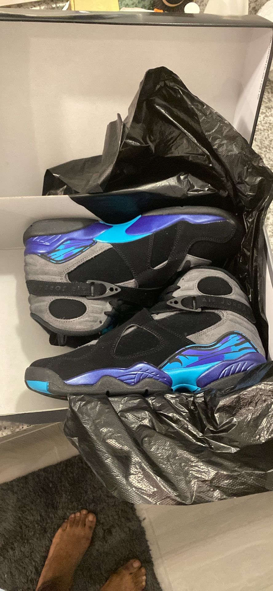 Jordan Aqua 8 Size 8 2025 Release