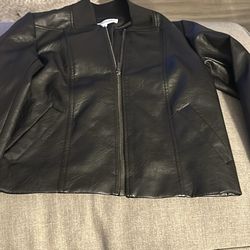 Women’s Faux Leather Jacket