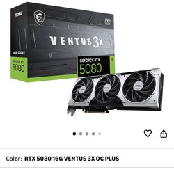 msi 5080 ventus 3x oc for trade