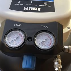 Hart  6 Gallon Pancake  Air Compressor 