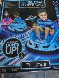 Glow bumper car