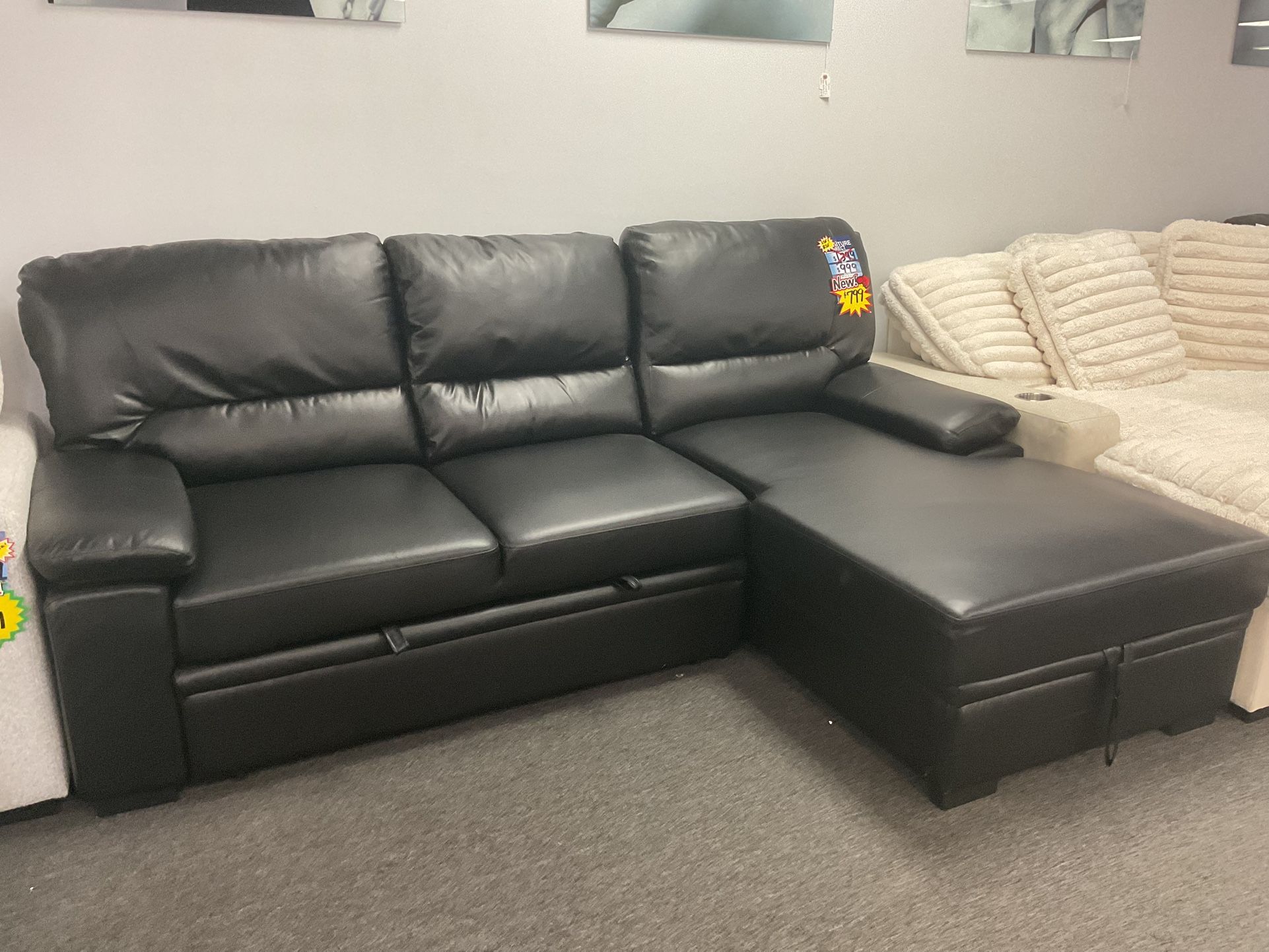 LIQUIDATION FURNITURE OVERSTOCK SALE (elegant sleeper sofa) 40% OFF