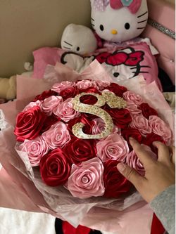 eternal flowers bouquet 30pc