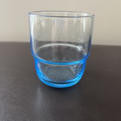 IKEA Mustig Light Blue Glass Tumbler By Stina Lanneskog